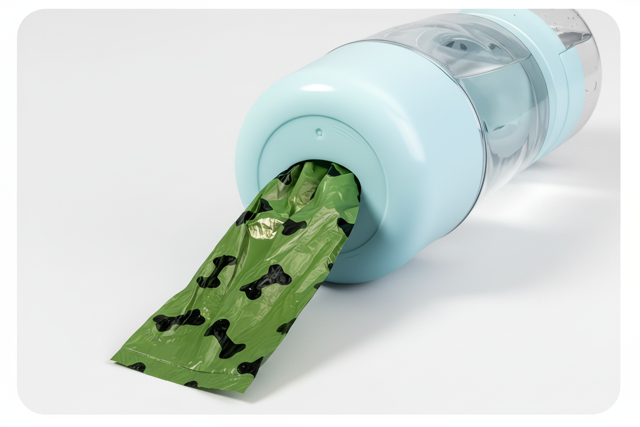 Enhanced Poop Bag Dispenser Photo